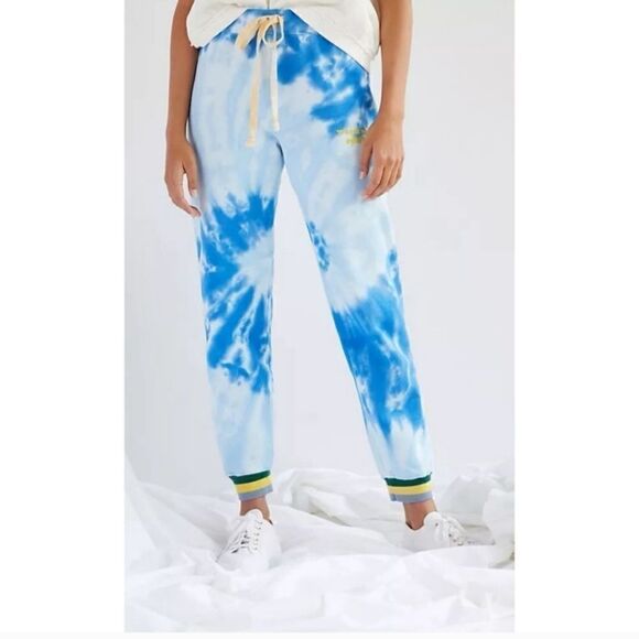 WARM FUN WARM & SUNNY CHILL SWEATPANT Tie-Dye Joggers Size Small Made in USA - Picture 2 of 8